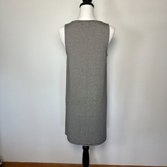 MADEWELL striped sleeveless knit dress size medium - Picture 6 of 6
